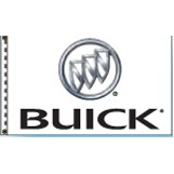 Authorized Dealer Free Flying Drape Flags (Buick®) (2.5' x 3.5')