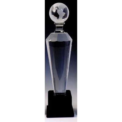 World Globe Trophy (13"x3 1/8")