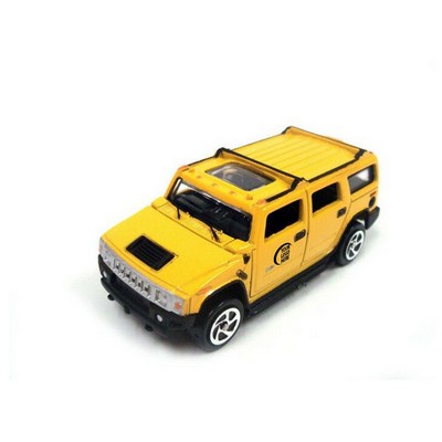 Yellow H2 Hummer Die Cast Mini Vehicle (u)