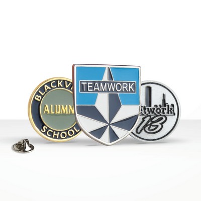 Custom Classic Lapel Pin (0.5 in)