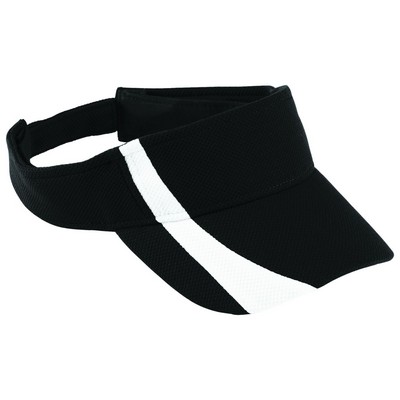 Adjustable Wicking Mesh Two-Color Visor