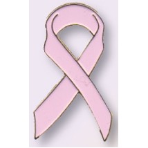 Pink Awareness Ribbon Lapel Pin