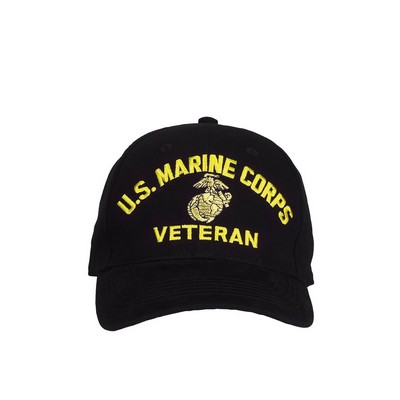 U.S. Marine Corps Veteran Supreme Low Profile Insignia Cap