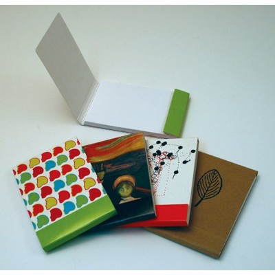 White Board Matchbook Journal - Full Color (4 3/4"x3 1/8")