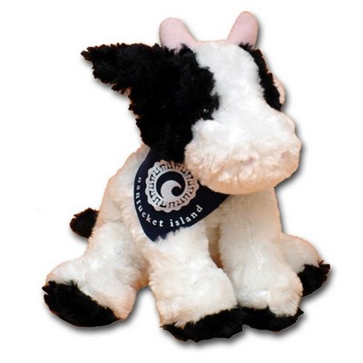 9" Floppy Floppers Cow Plush