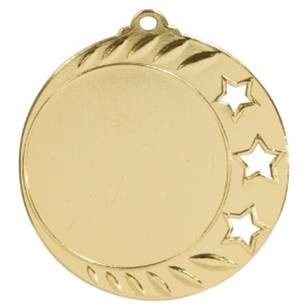 Medal, "Insert Holder", Two Sided - Holds (2) - 2-3/4" Dia