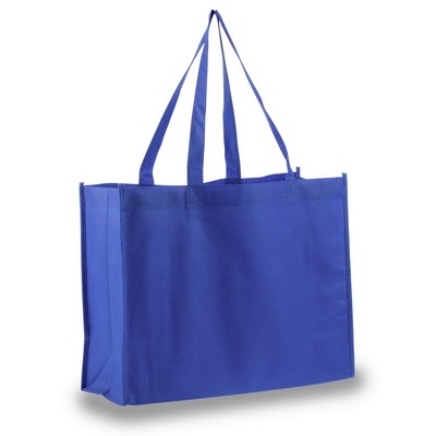 Non Woven Jumbo Shopper Bag - Blank (20"x16"x6")