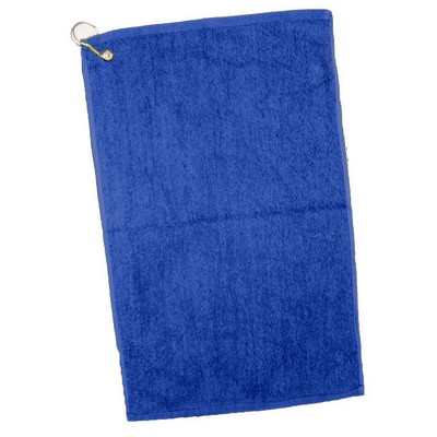 Colored Velour Golf/ Hand Towel - Blank (16"x25")