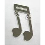 Heart Music Note Lapel Pin