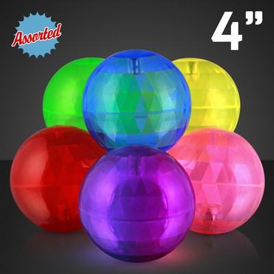 Assorted Air Bounce Ball w/ Blue Led LED Lights - BLANK