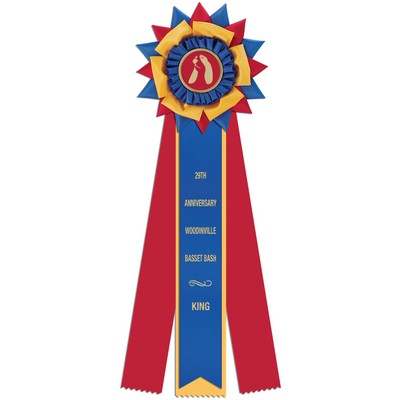 Amesbury Award Ribbon Rosette