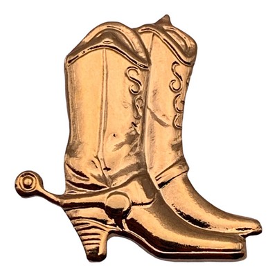 Cowboy Boots Lapel Pin