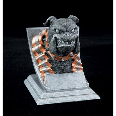 "Spirit Mascot" Bulldog Figurine - 4"