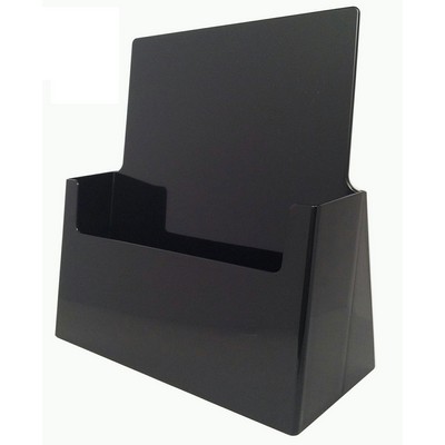 Black Wall/Countertop Letter Size Holder (8.5"x11")