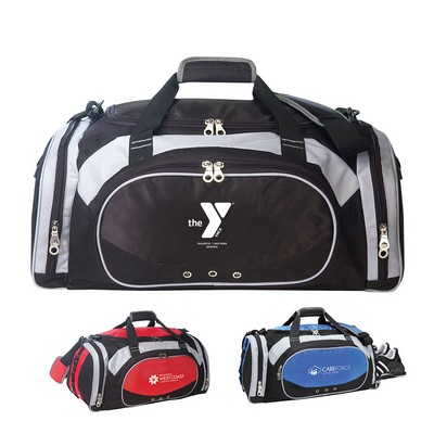 23" Shoe Compartment Duffel Bag