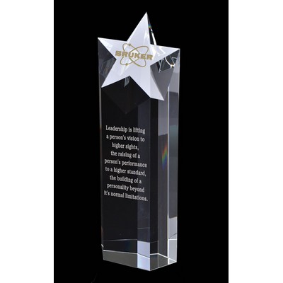 Maximum Superstar Optical Crystal Award