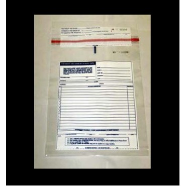 Stock Patient Valuables Bag (10"x13"+2" Lip)