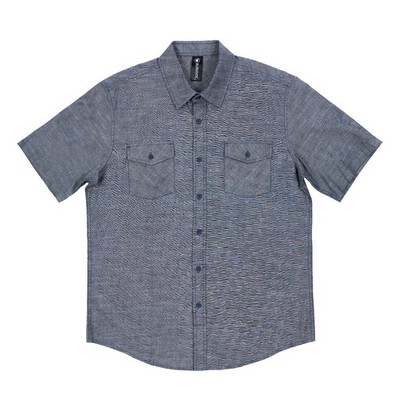 Burnside® Men's Chambray Short Sleeve Shirt