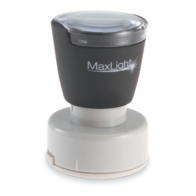 MaxLight™ Pre Inked Round Stamp (1 1/4" Diameter)