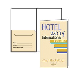 Offset Large Paper Stock Key Card Holder