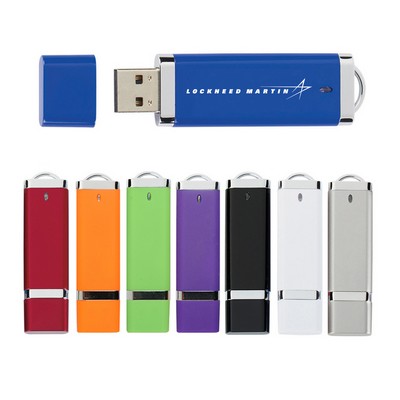 2GB USB Flash Drive w/Removable Cap