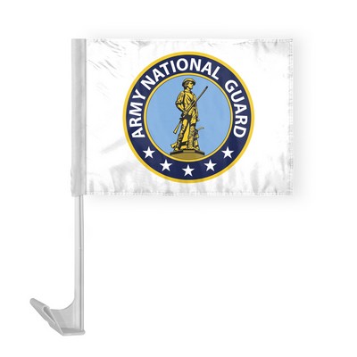 Army National Guard Car Flags 12x16 inch Economy