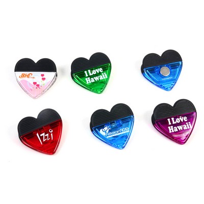 Heart Shaped Magnetic Clip