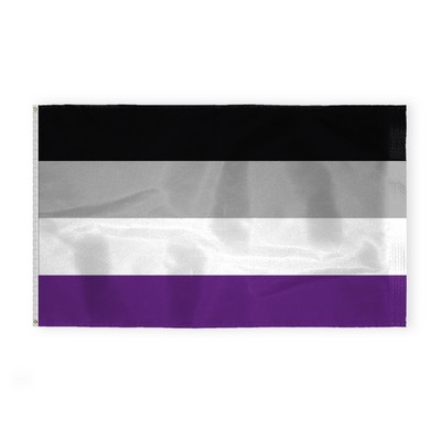 A-Sexual Deluxe Flag 6'X10'