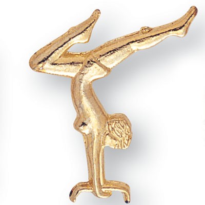 Female Gymnastics Chenille Pin