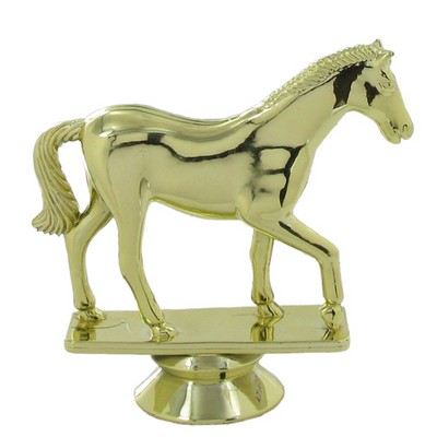 Gold Horse Trophy Figure