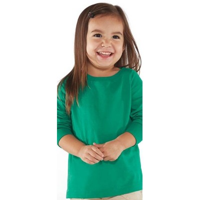 LAT® Toddler Rabbit Skins Fine Jersey Long Sleeve T-Shirt