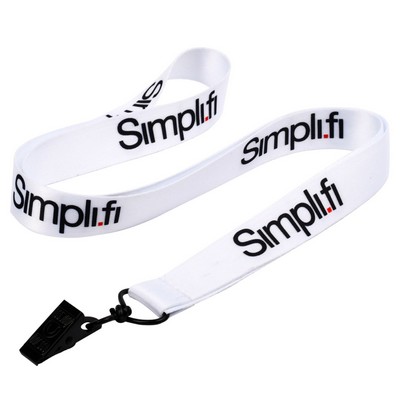 1/2" Dye-Sublimation Full Color Lanyard