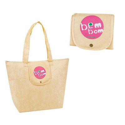 Eco Green Fold Up Tote Bag