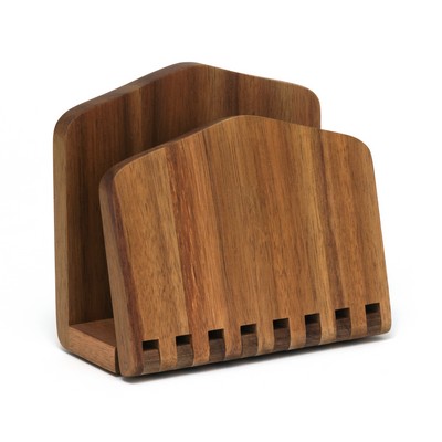 Lipper Acacia Adjustable Napkin Holder