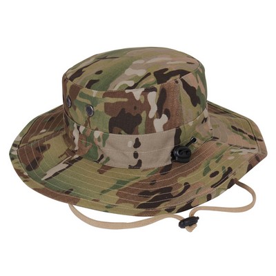 Multicam Military Type Adjustable Boonie Hat