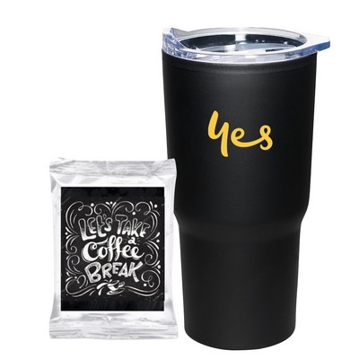 Custom Coffee Pack with Stainless Tumbler