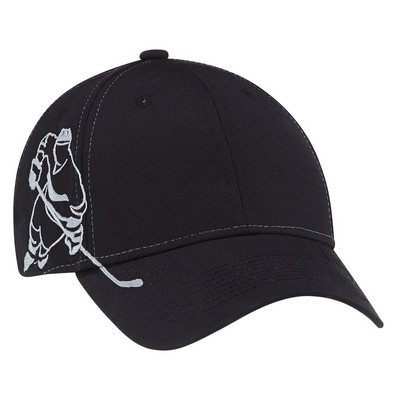 Polycotton Hockey Cap w/Full-Fit