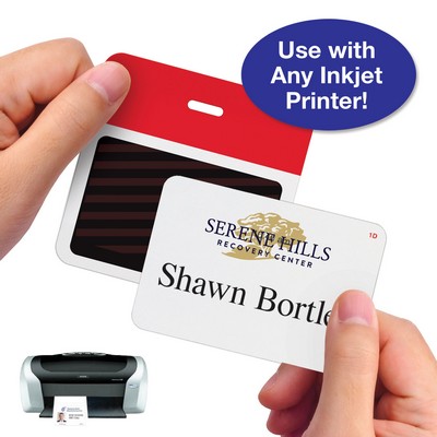 Blank Inkjet-Printable Expiring Badge Front Part, Rolls