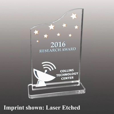 Acrylic Stock Awards - Laser Etched