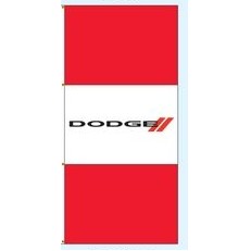 Single Faced Dealer Interceptor Drape Flags (Dodge®)