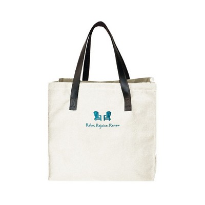 Natural Canvas Tote