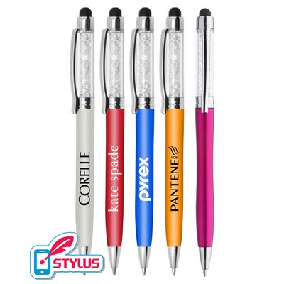 Union Printed - Crystal Impressions - Stylus Twister Pen