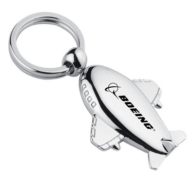 Metal Airplane Keychain (Thick)