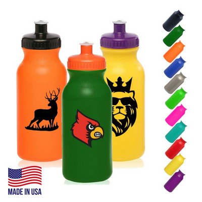 Plastic Water Bottles - 20 oz Custom drinkware