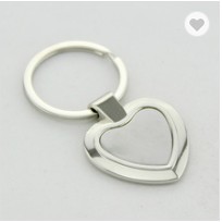 Metal Heart Shaped Keychain