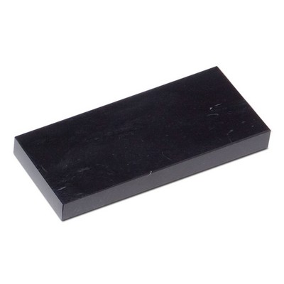 Rectangle Jet Black Marble Base (9"x¾"x3")