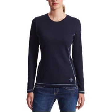 FR Polartec® Power Dry® Navy Blue Top Shirt