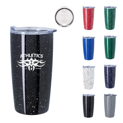 Speckle-Accented Mountain Peak Tumbler