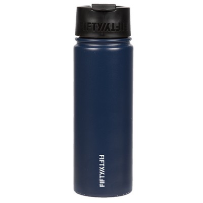 20oz Navy Bottle with Flip Lid