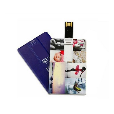 16 GB Full Color Printed Credit Card USB Drive